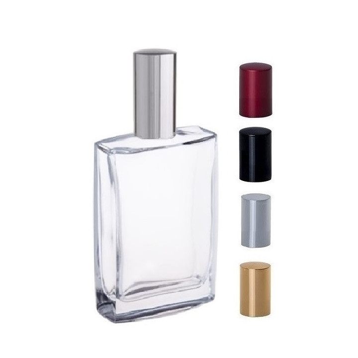 plniteľný flakón - červené viečko
