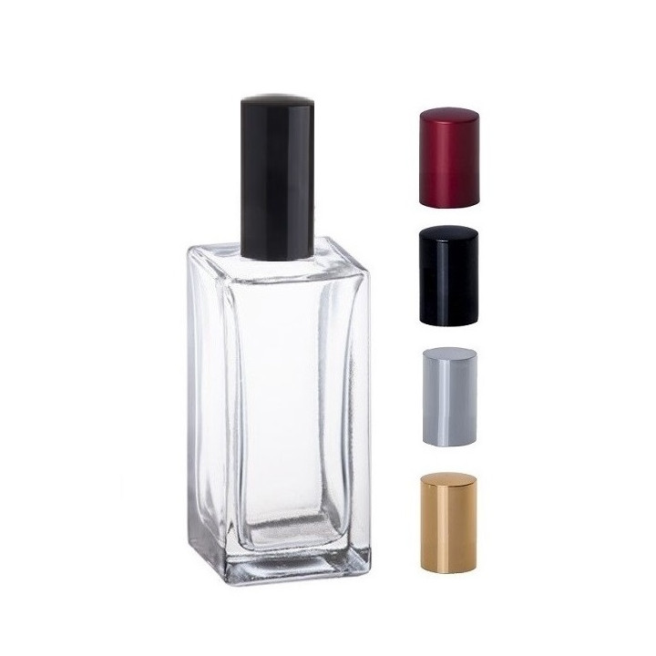 plniteľný flakón - červené viečko